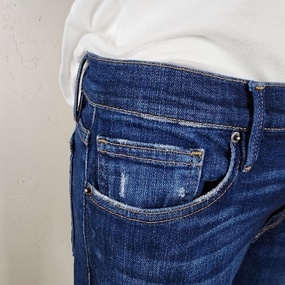 FRAME Denim L'Homme Straight Leg Jeans in Niagra Wash Size 31 - Picture 5 of 14